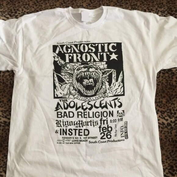 Tops - Agnostic Front Flyer T-Shirt
